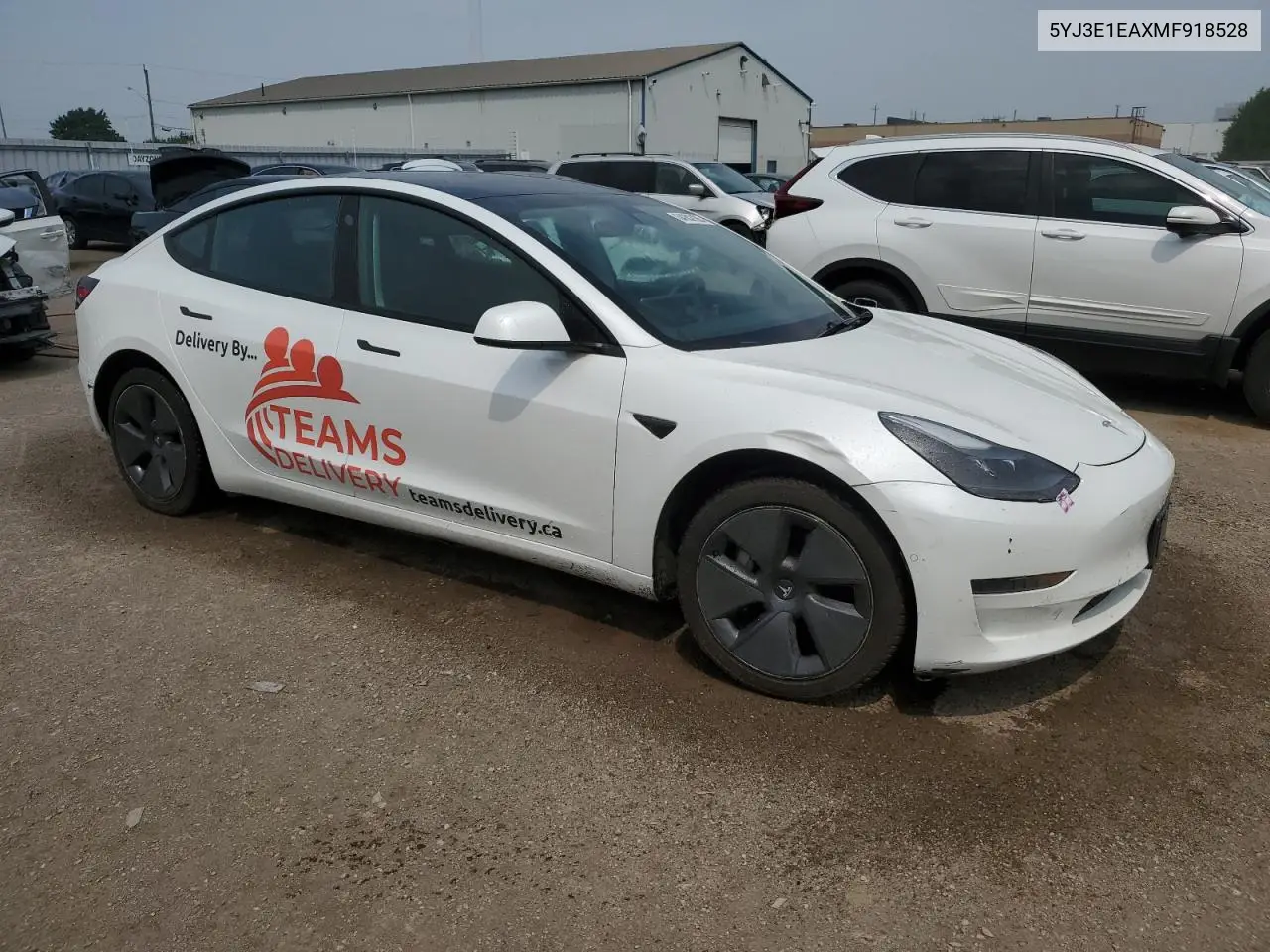 2021 Tesla Model 3 VIN: 5YJ3E1EAXMF918528 Lot: 64302165