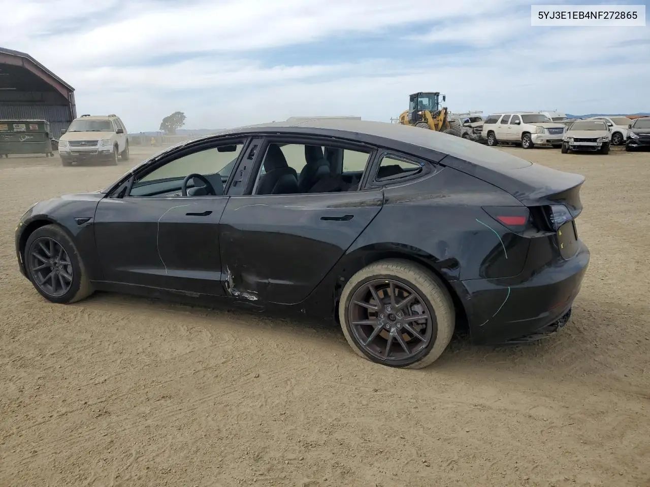 2022 Tesla Model 3 VIN: 5YJ3E1EB4NF272865 Lot: 47019265