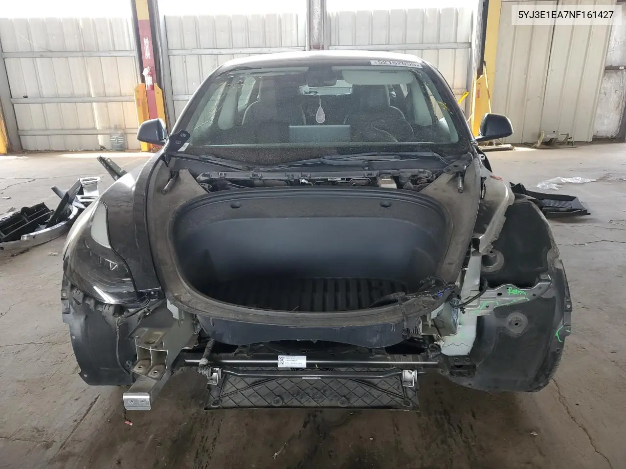 2022 Tesla Model 3 VIN: 5YJ3E1EA7NF161427 Lot: 52152055