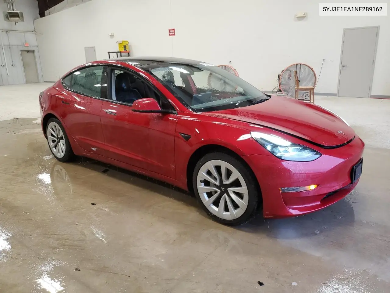 2022 Tesla Model 3 VIN: 5YJ3E1EA1NF289162 Lot: 55365465