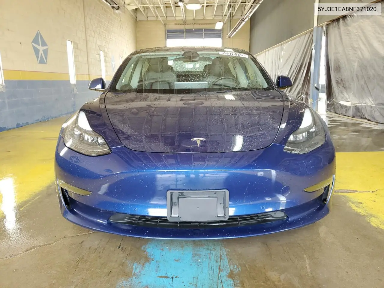 2022 Tesla Model 3 VIN: 5YJ3E1EA8NF371020 Lot: 55570145