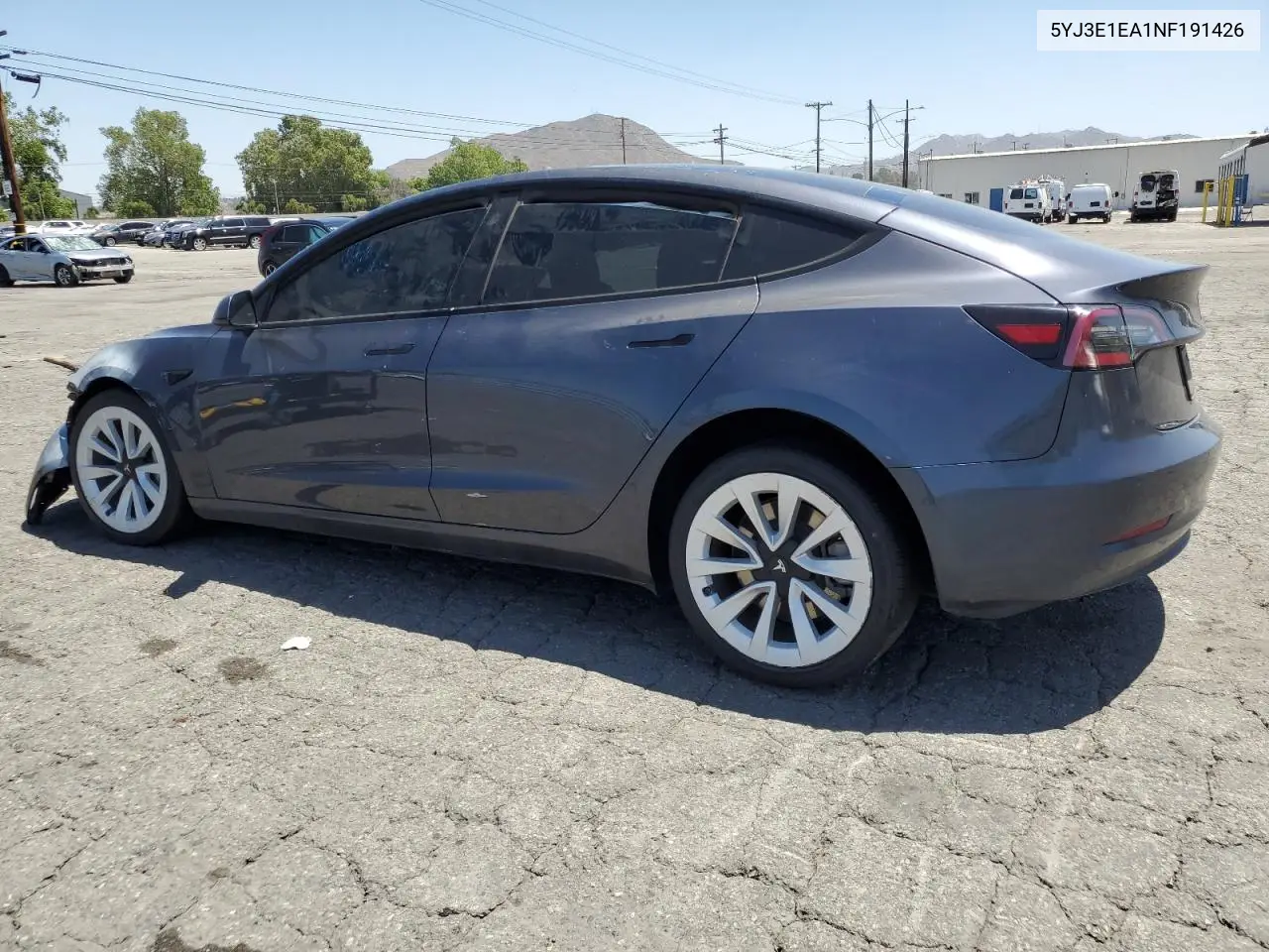 2022 Tesla Model 3 VIN: 5YJ3E1EA1NF191426 Lot: 56656125