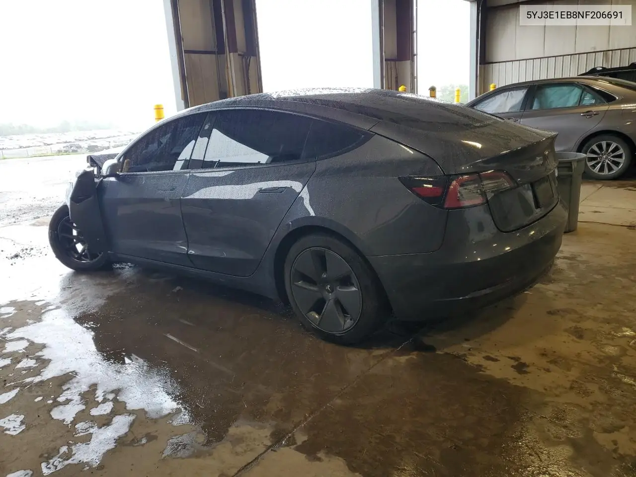 2022 Tesla Model 3 VIN: 5YJ3E1EB8NF206691 Lot: 61411755