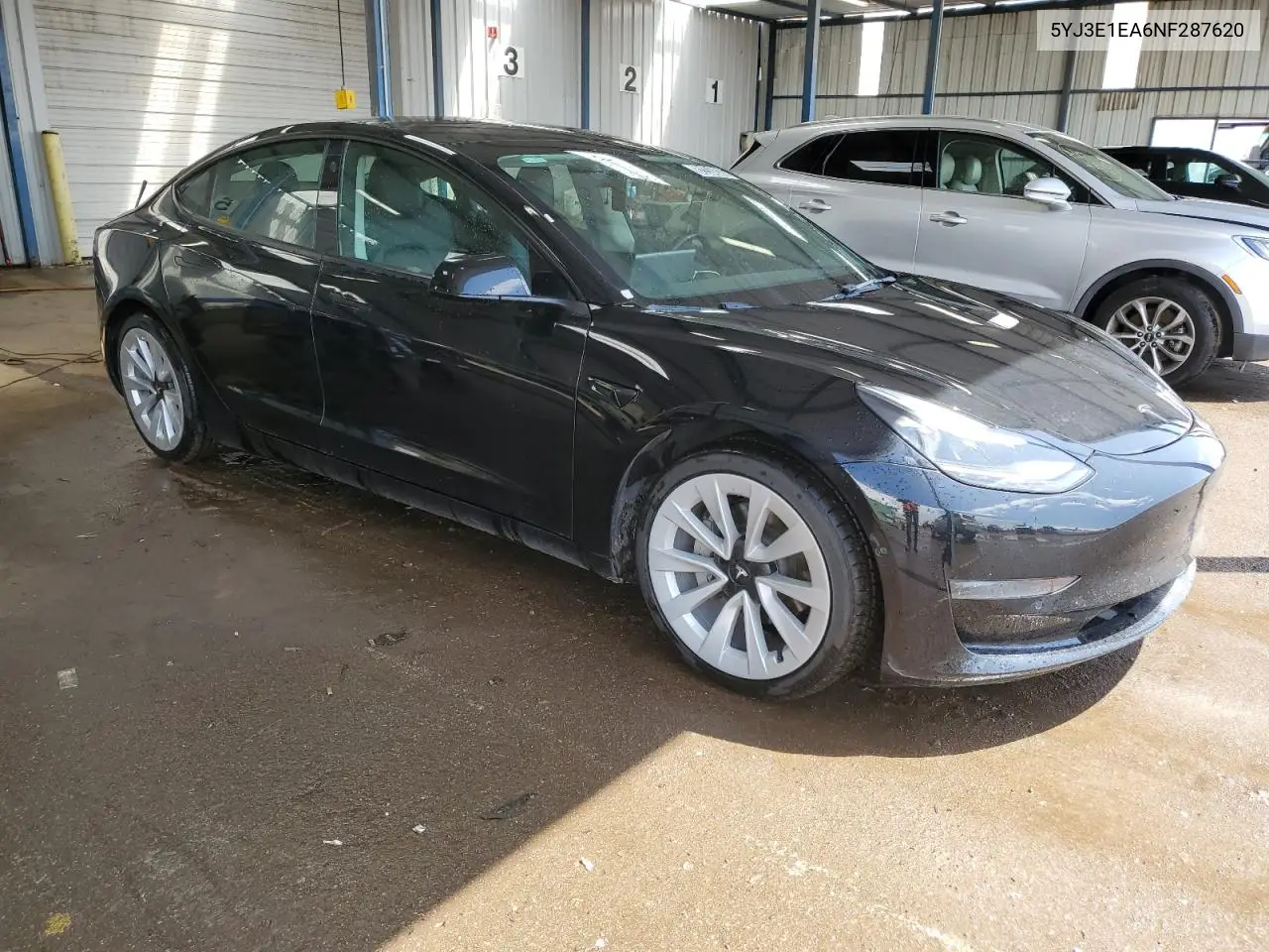 2022 Tesla Model 3 VIN: 5YJ3E1EA6NF287620 Lot: 62234835