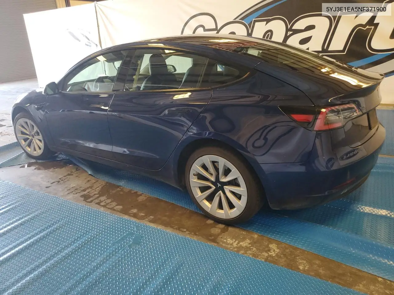 2022 Tesla Model 3 VIN: 5YJ3E1EA5NF371900 Lot: 62256215