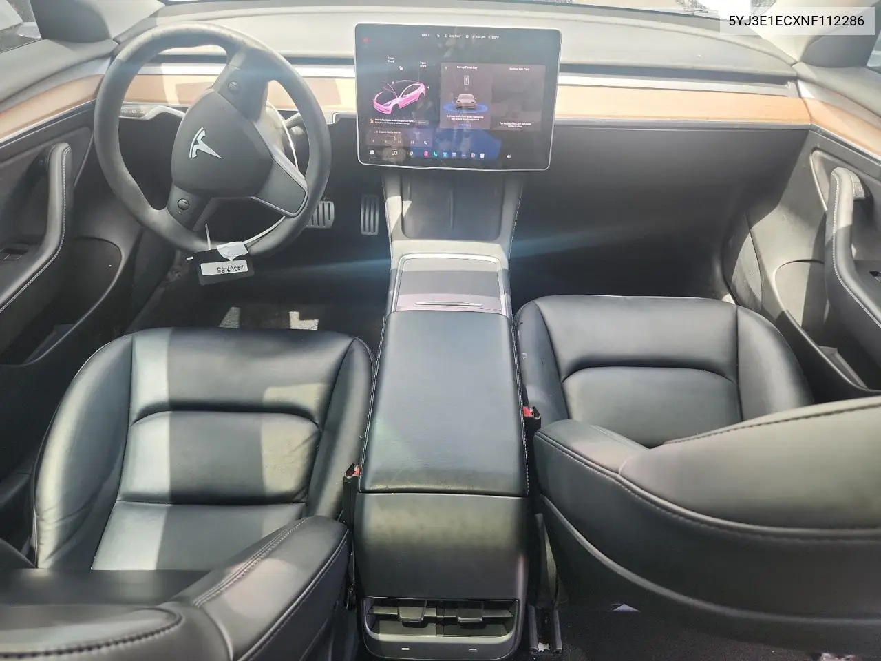 2022 Tesla Model 3 VIN: 5YJ3E1ECXNF112286 Lot: 62369085