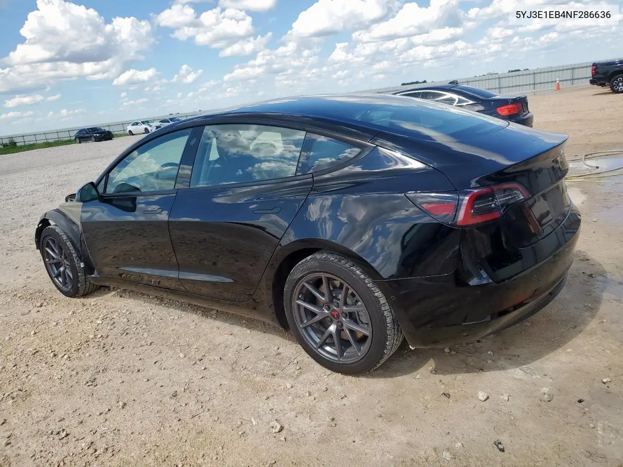 2022 Tesla Model 3 VIN: 5YJ3E1EB4NF286636 Lot: 62825175