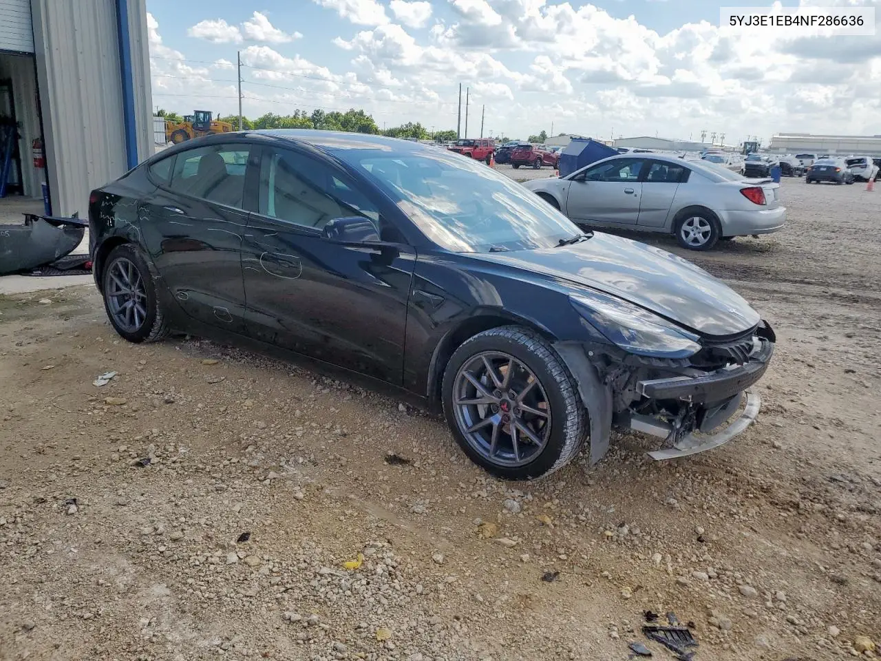 2022 Tesla Model 3 VIN: 5YJ3E1EB4NF286636 Lot: 62825175