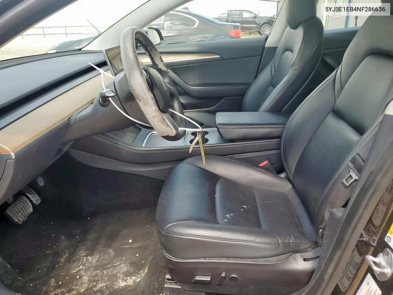 2022 Tesla Model 3 VIN: 5YJ3E1EB4NF286636 Lot: 62825175
