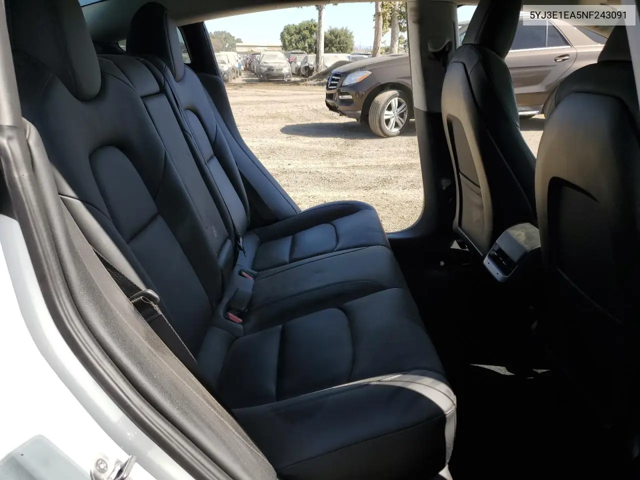 2022 Tesla Model 3 VIN: 5YJ3E1EA5NF243091 Lot: 62852605