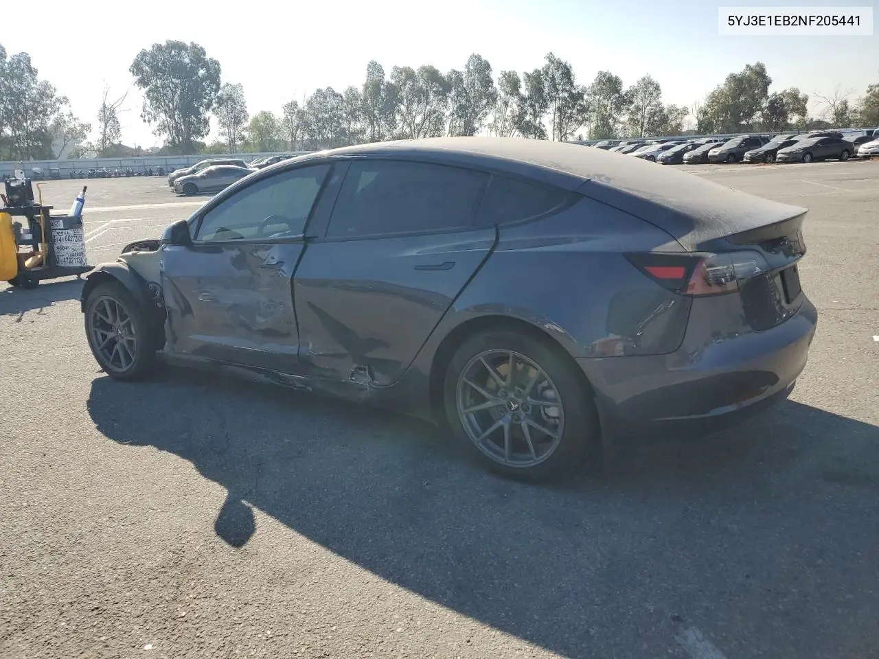 2022 Tesla Model 3 VIN: 5YJ3E1EB2NF205441 Lot: 63665535