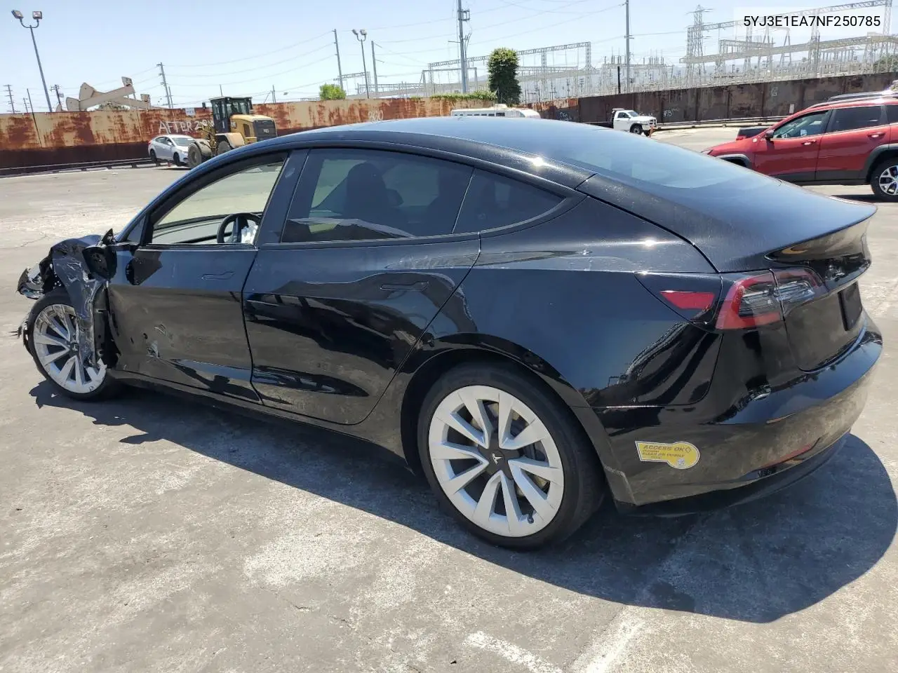 2022 Tesla Model 3 VIN: 5YJ3E1EA7NF250785 Lot: 64108995