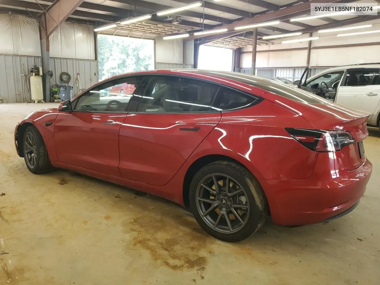 2022 Tesla Model 3 VIN: 5YJ3E1EB5NF182074 Lot: 64267225
