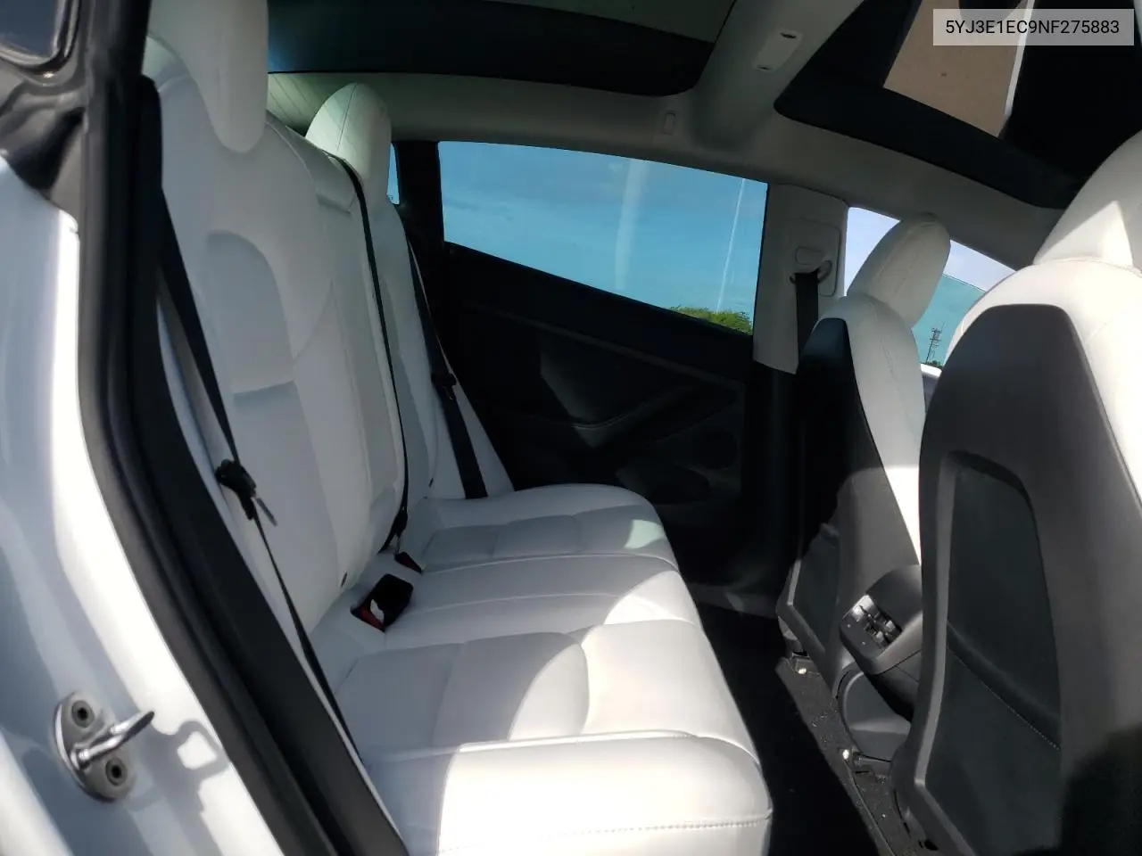 2022 Tesla Model 3 VIN: 5YJ3E1EC9NF275883 Lot: 78108074