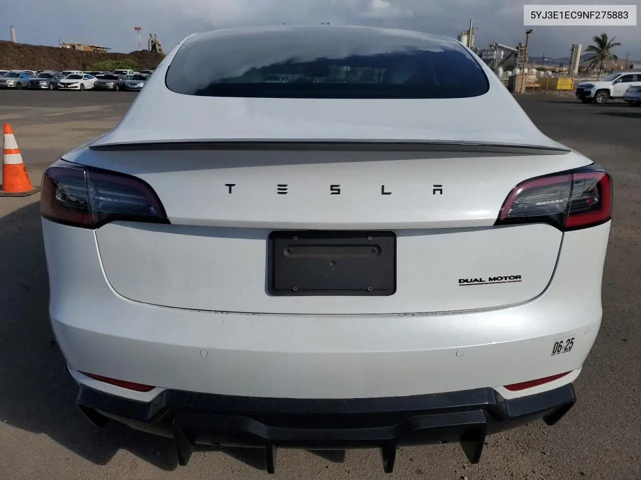 2022 Tesla Model 3 VIN: 5YJ3E1EC9NF275883 Lot: 78108074