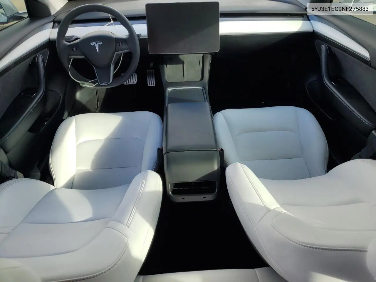 2022 Tesla Model 3 VIN: 5YJ3E1EC9NF275883 Lot: 78108074