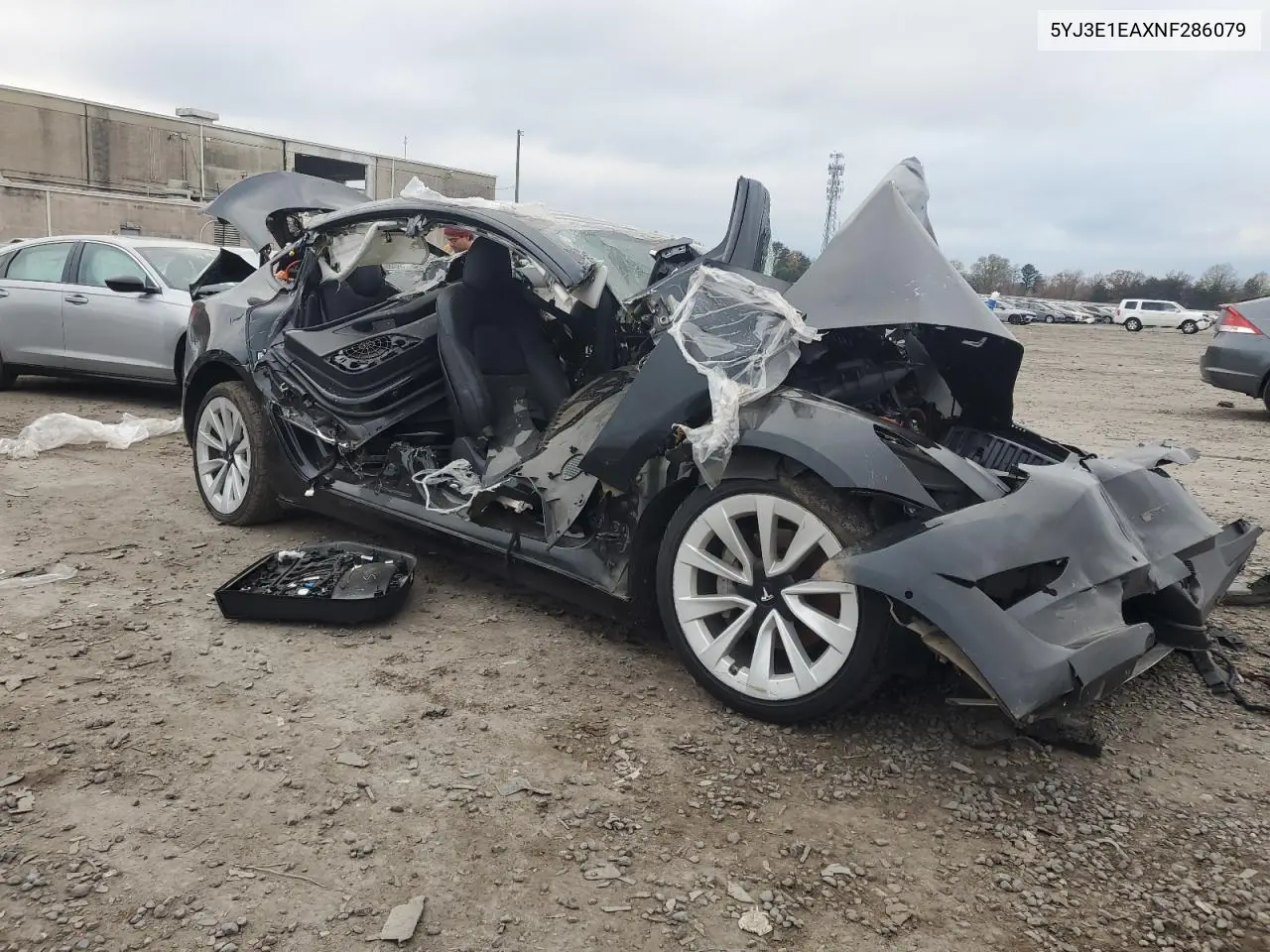 2022 Tesla Model 3 VIN: 5YJ3E1EAXNF286079 Lot: 81528224