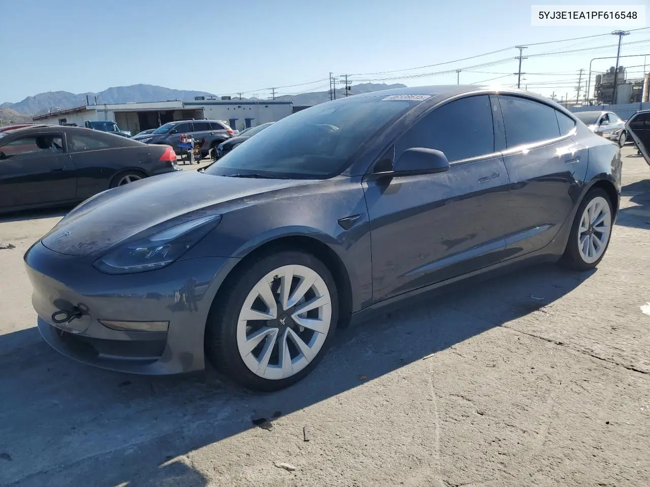 2023 Tesla Model 3 VIN: 5YJ3E1EA1PF616548 Lot: 46138615