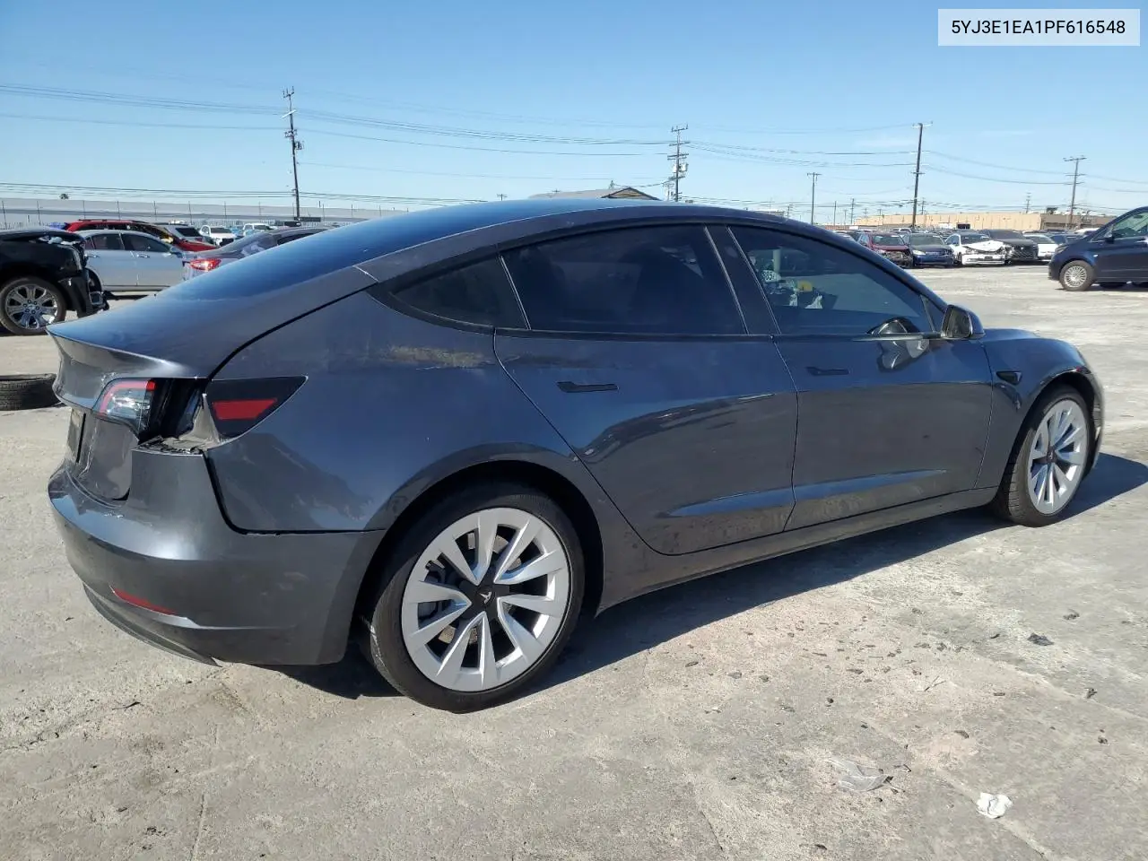 2023 Tesla Model 3 VIN: 5YJ3E1EA1PF616548 Lot: 46138615