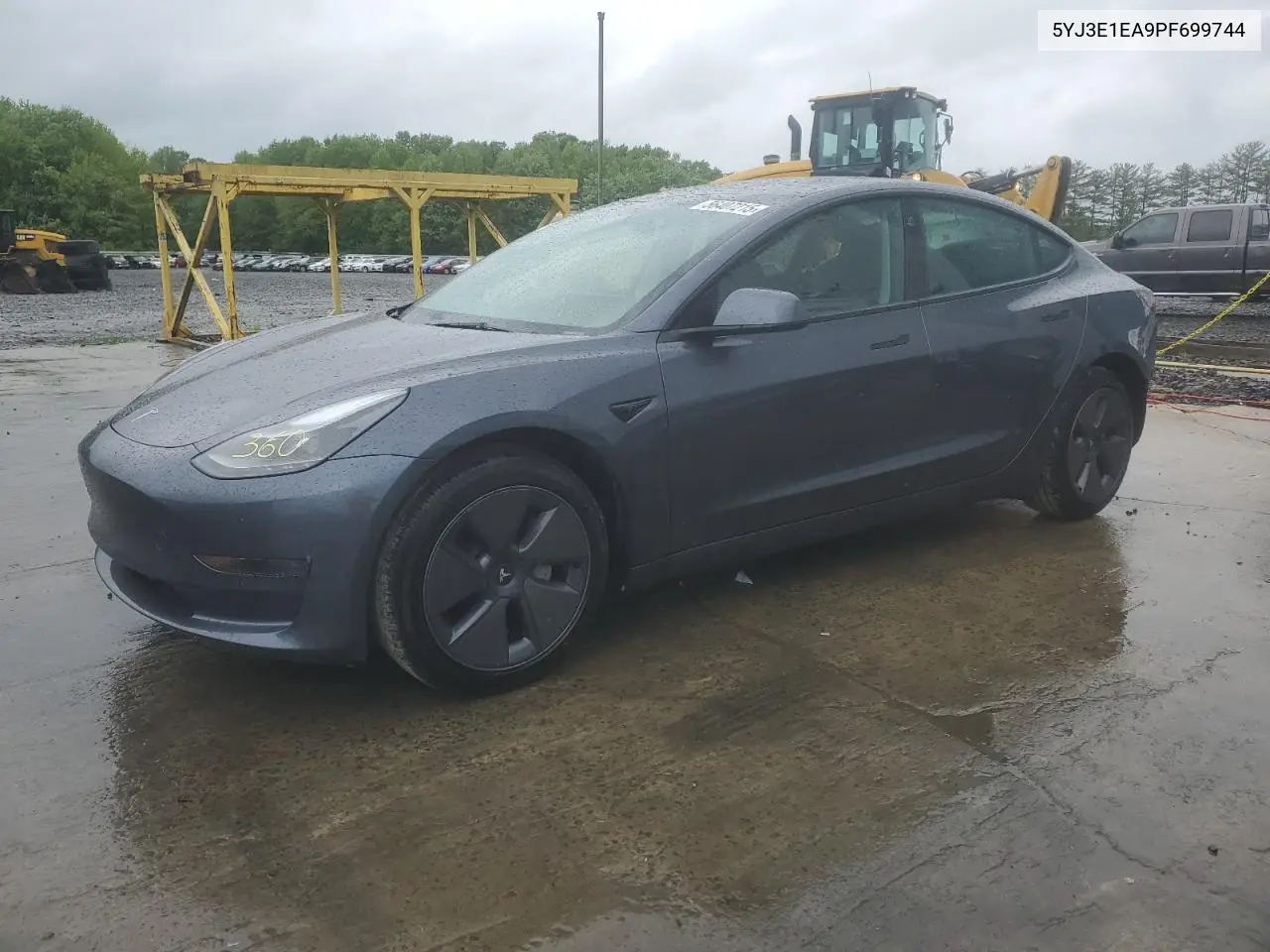 2023 Tesla Model 3 VIN: 5YJ3E1EA9PF699744 Lot: 56407215