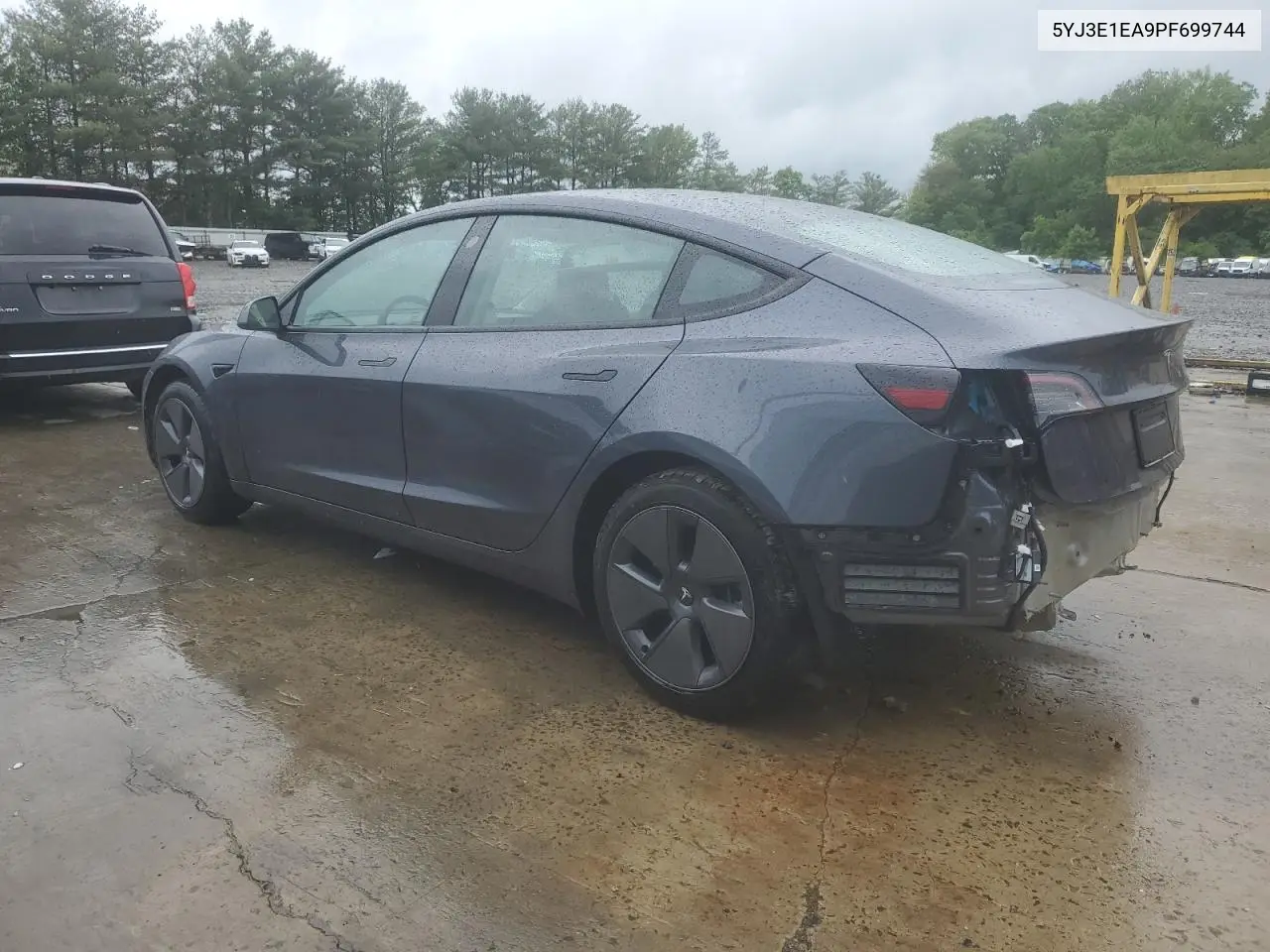 2023 Tesla Model 3 VIN: 5YJ3E1EA9PF699744 Lot: 56407215