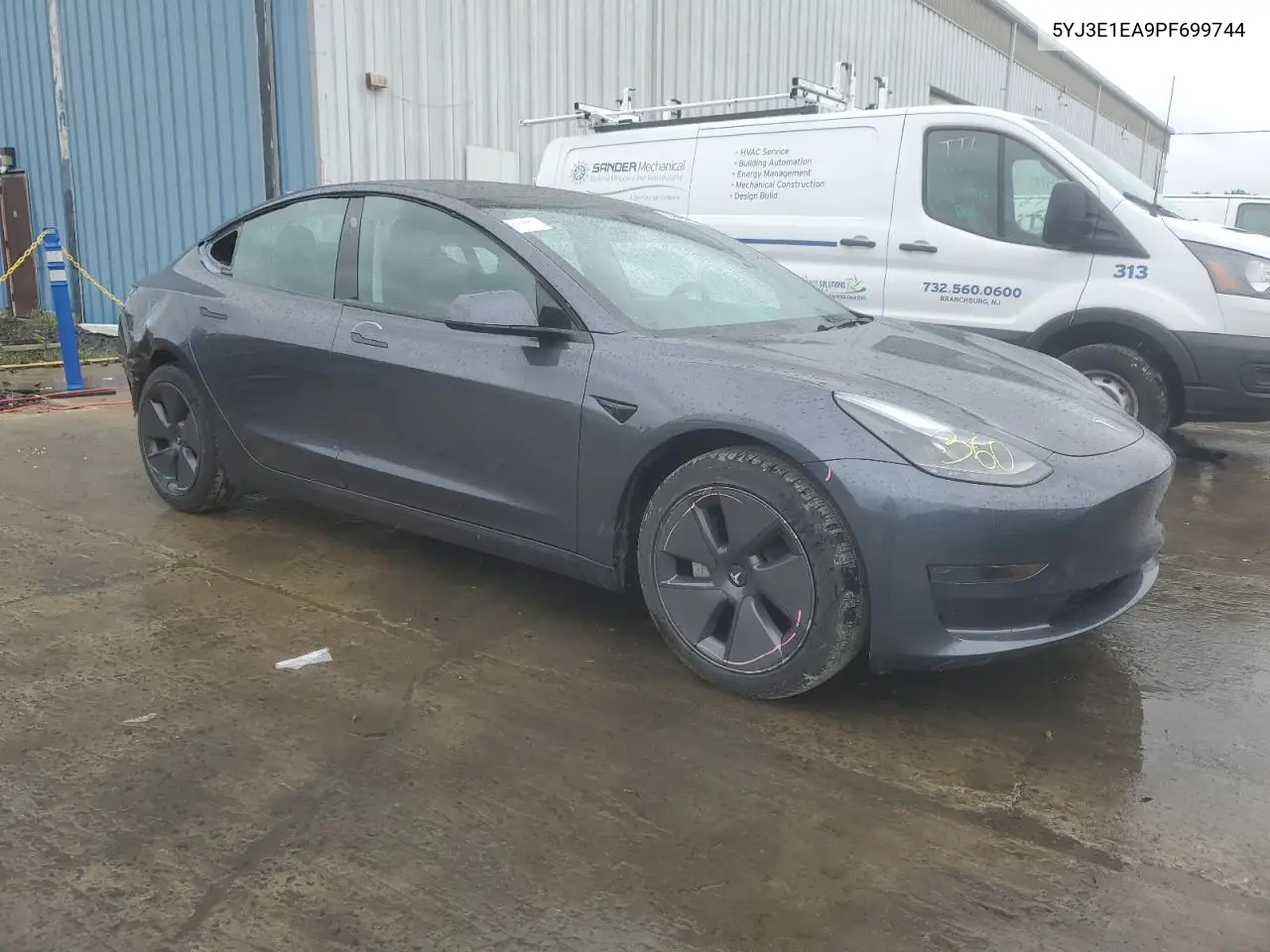 2023 Tesla Model 3 VIN: 5YJ3E1EA9PF699744 Lot: 56407215