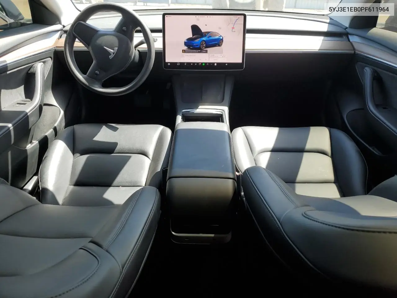 2023 Tesla Model 3 VIN: 5YJ3E1EB0PF611964 Lot: 56582915