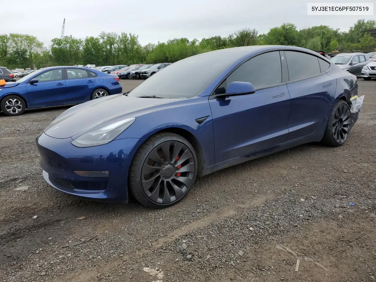 2023 Tesla Model 3 VIN: 5YJ3E1EC6PF507519 Lot: 56688775