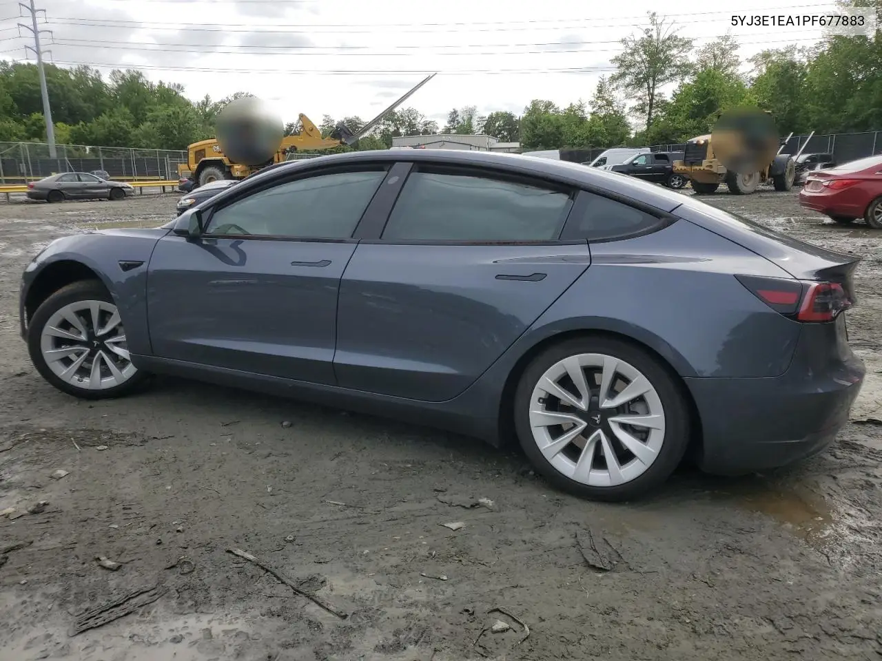 2023 Tesla Model 3 VIN: 5YJ3E1EA1PF677883 Lot: 58949005