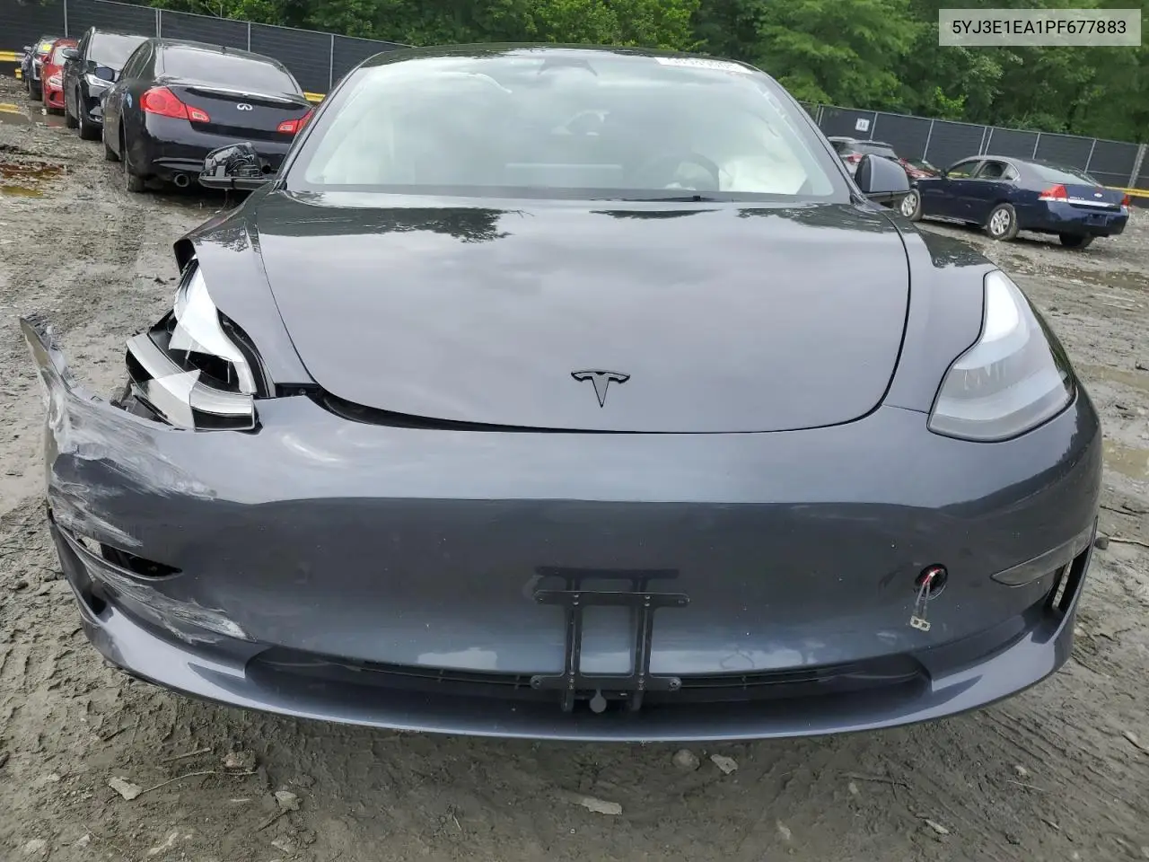 2023 Tesla Model 3 VIN: 5YJ3E1EA1PF677883 Lot: 58949005