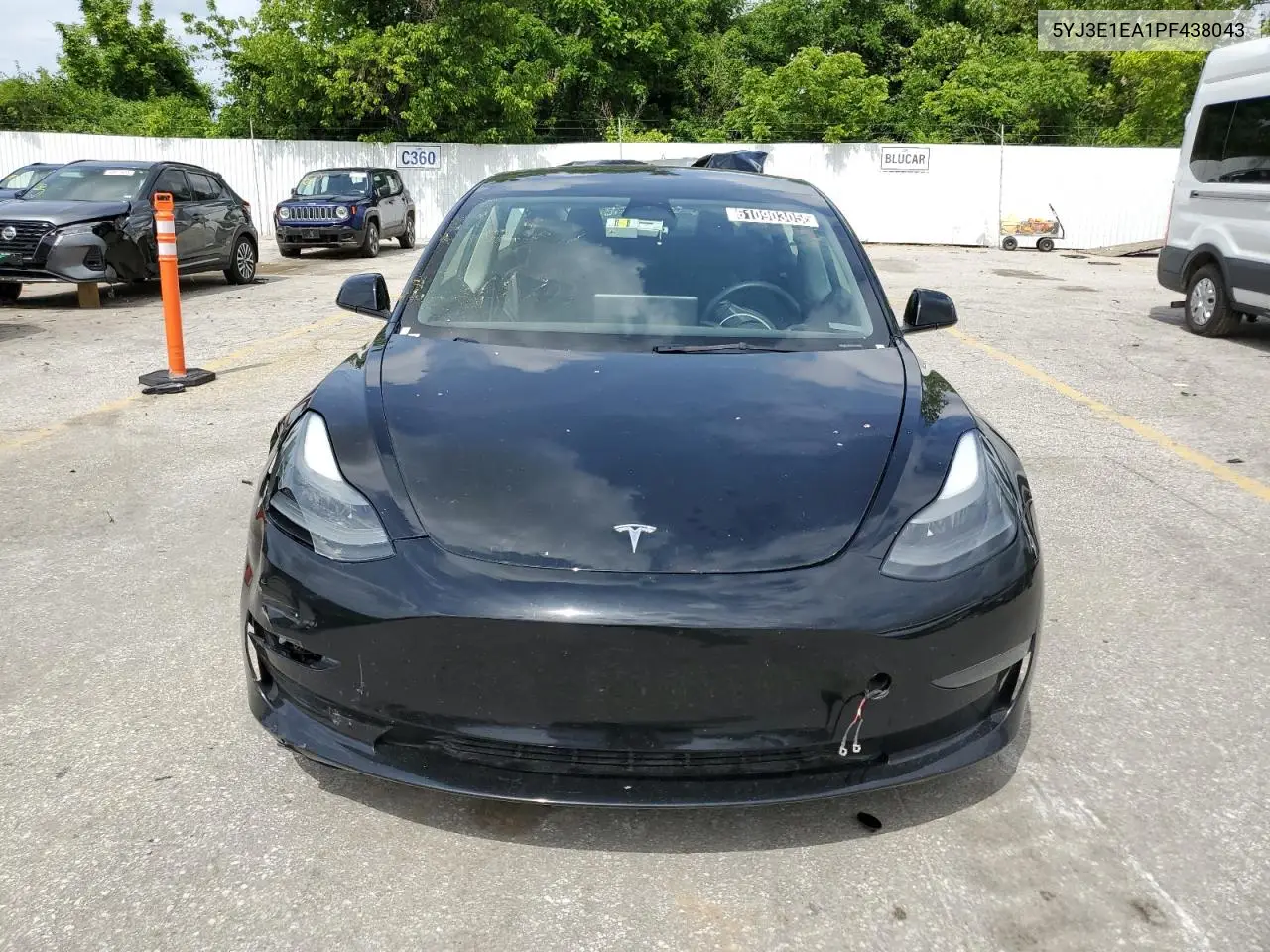 2023 Tesla Model 3 VIN: 5YJ3E1EA1PF438043 Lot: 61090305