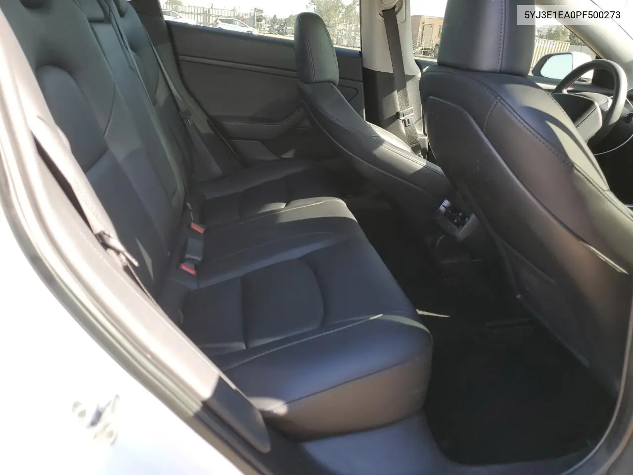 2023 Tesla Model 3 VIN: 5YJ3E1EA0PF500273 Lot: 61531395