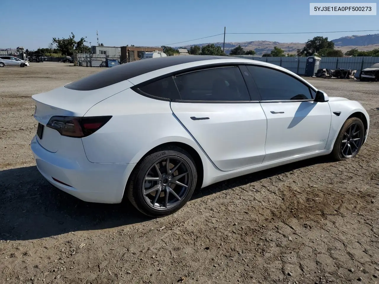 2023 Tesla Model 3 VIN: 5YJ3E1EA0PF500273 Lot: 61531395