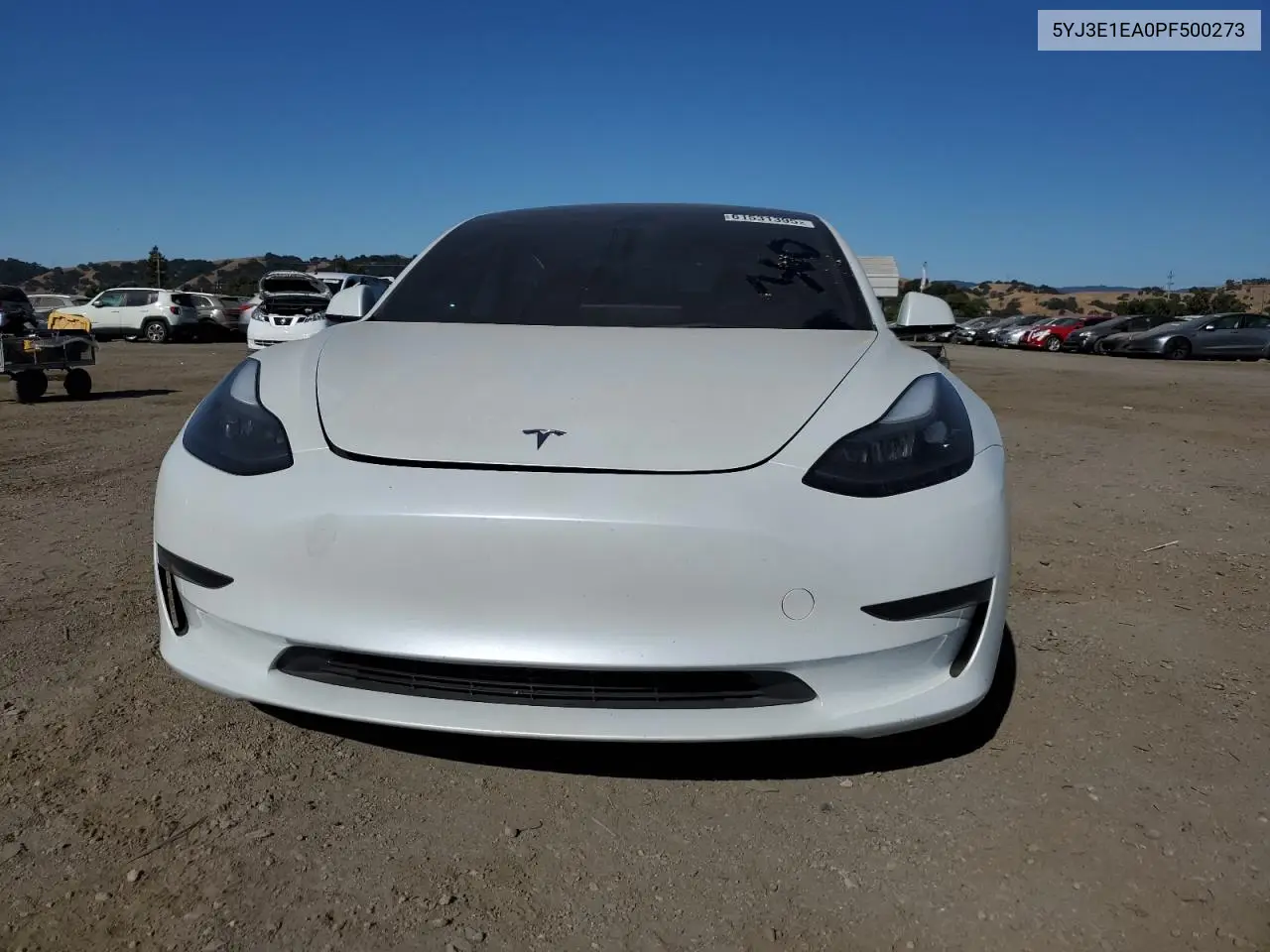 2023 Tesla Model 3 VIN: 5YJ3E1EA0PF500273 Lot: 61531395