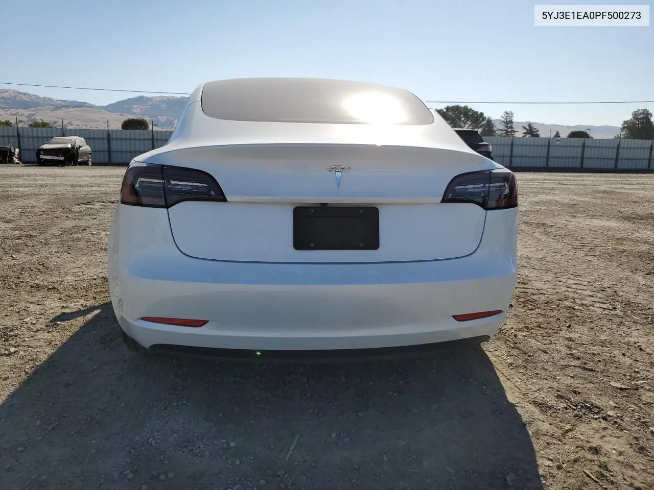 2023 Tesla Model 3 VIN: 5YJ3E1EA0PF500273 Lot: 61531395