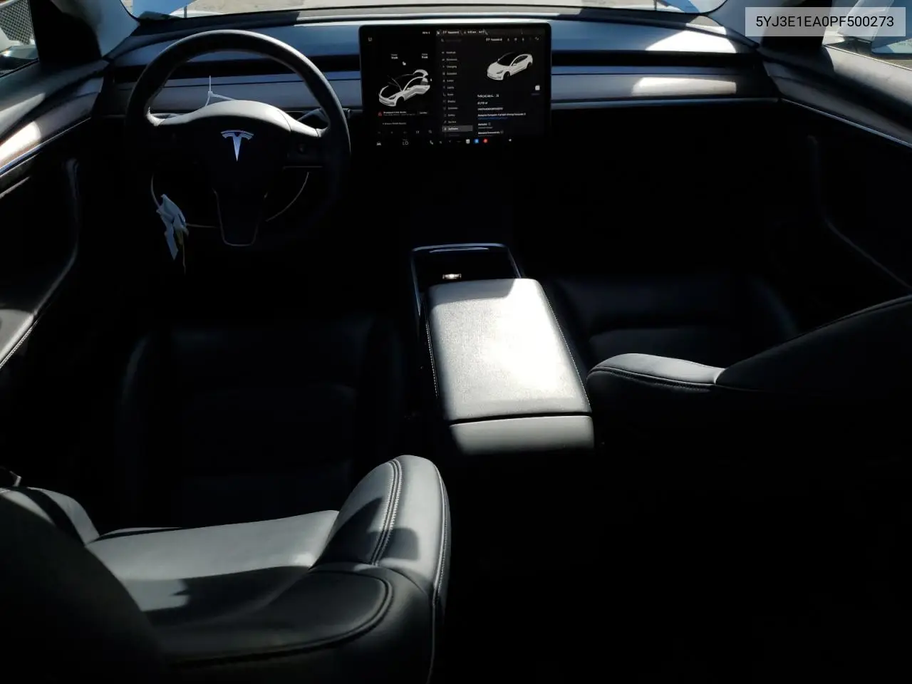 2023 Tesla Model 3 VIN: 5YJ3E1EA0PF500273 Lot: 61531395