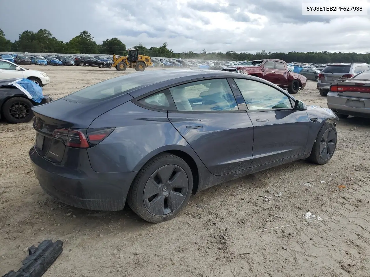 2023 Tesla Model 3 VIN: 5YJ3E1EB2PF627938 Lot: 61849355