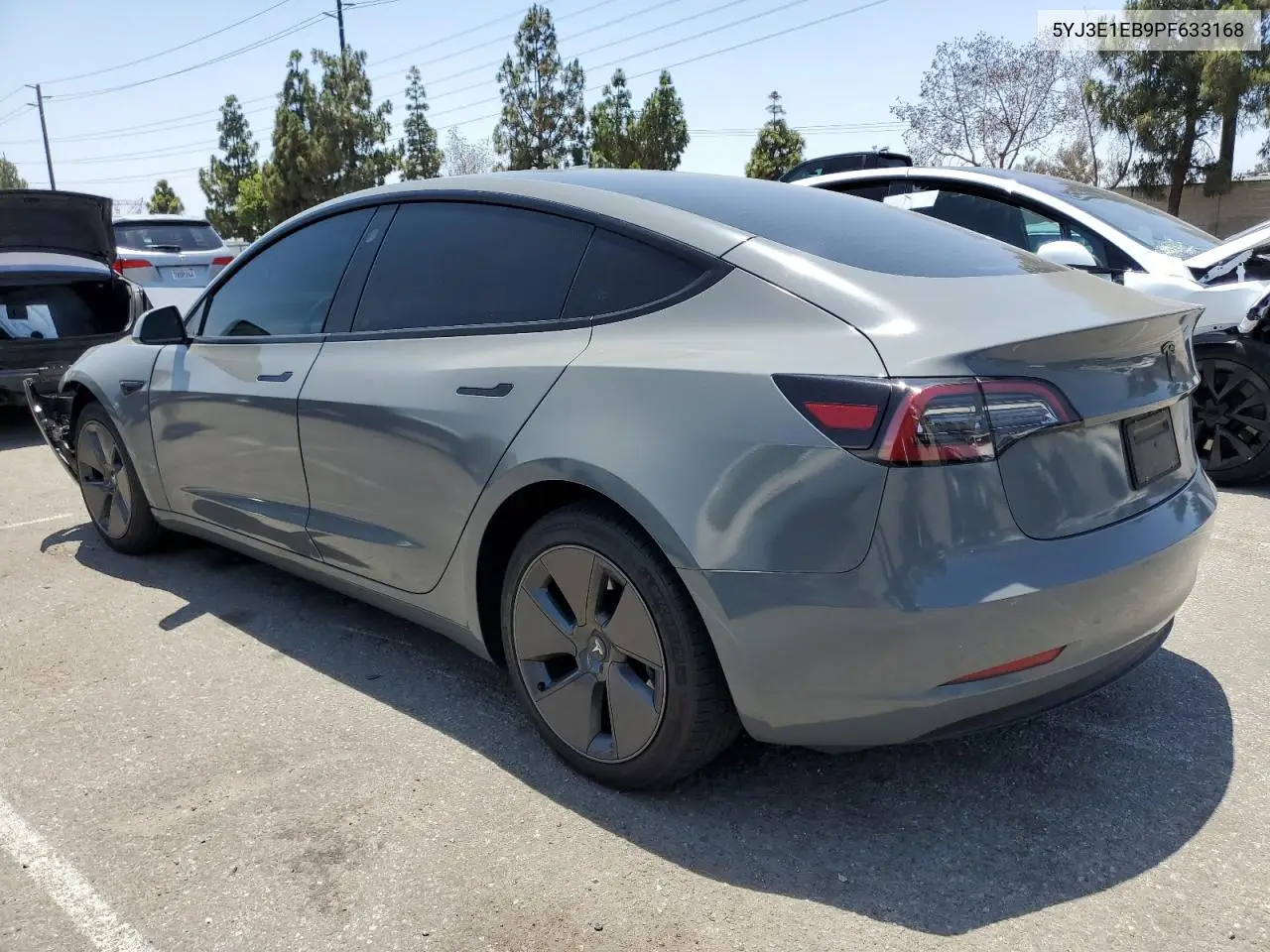2023 Tesla Model 3 VIN: 5YJ3E1EB9PF633168 Lot: 61960895