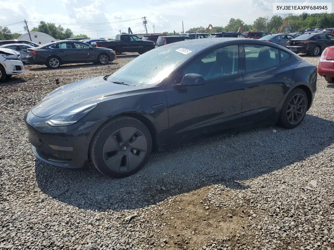2023 Tesla Model 3 VIN: 5YJ3E1EAXPF684945 Lot: 62068615