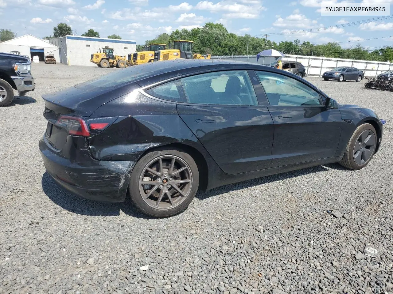 2023 Tesla Model 3 VIN: 5YJ3E1EAXPF684945 Lot: 62068615