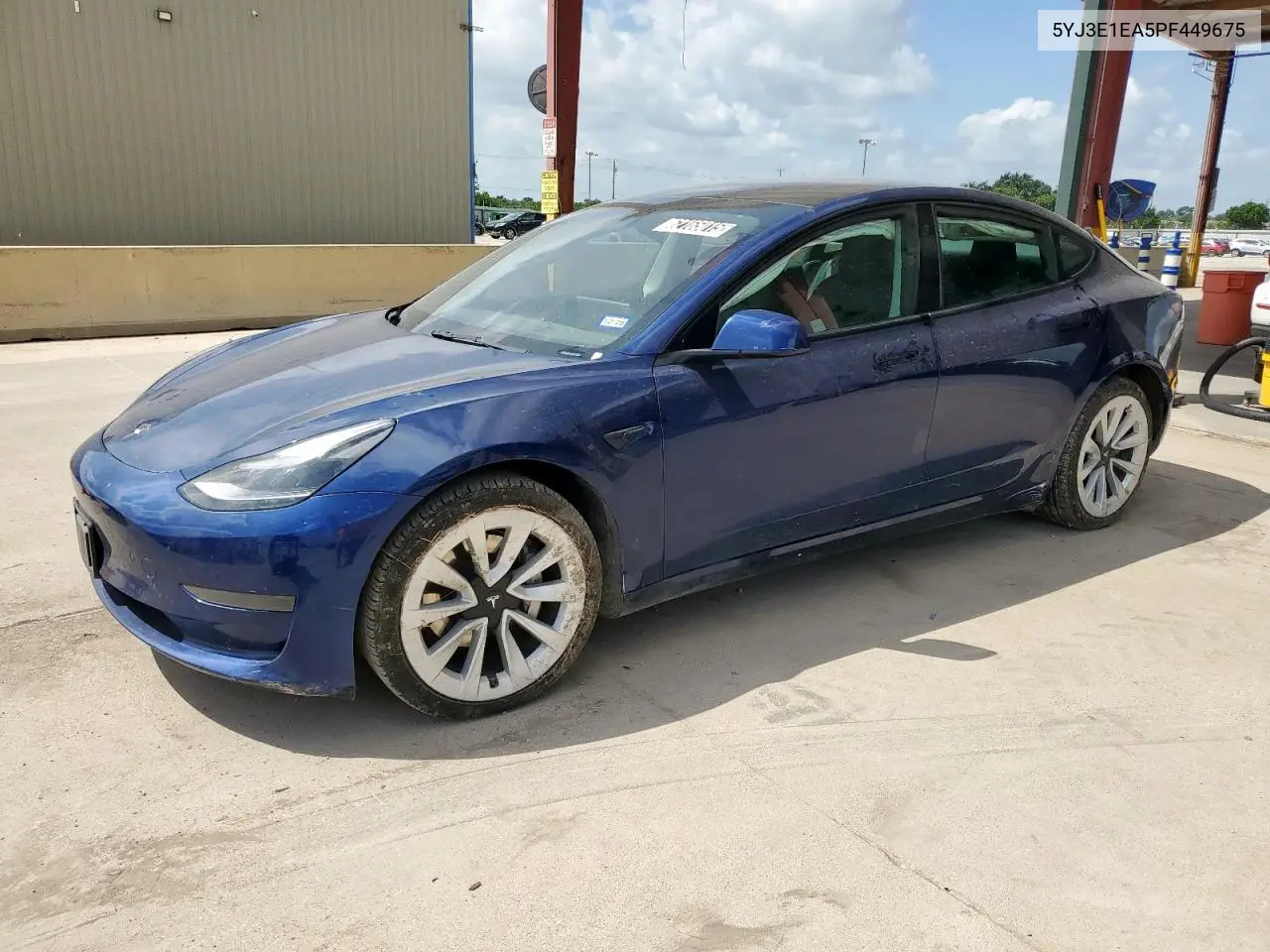 2023 Tesla Model 3 VIN: 5YJ3E1EA5PF449675 Lot: 62165015
