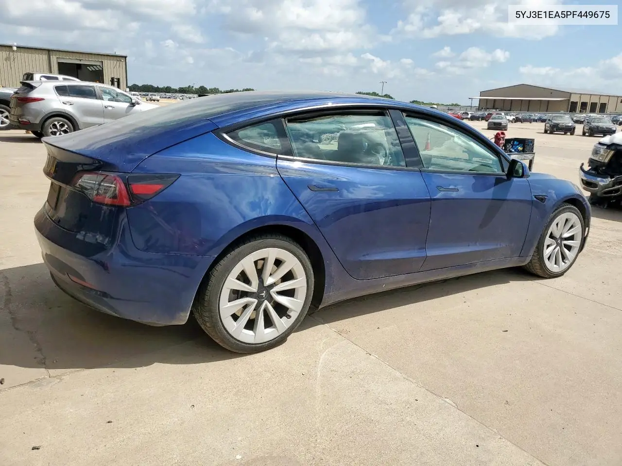 2023 Tesla Model 3 VIN: 5YJ3E1EA5PF449675 Lot: 62165015