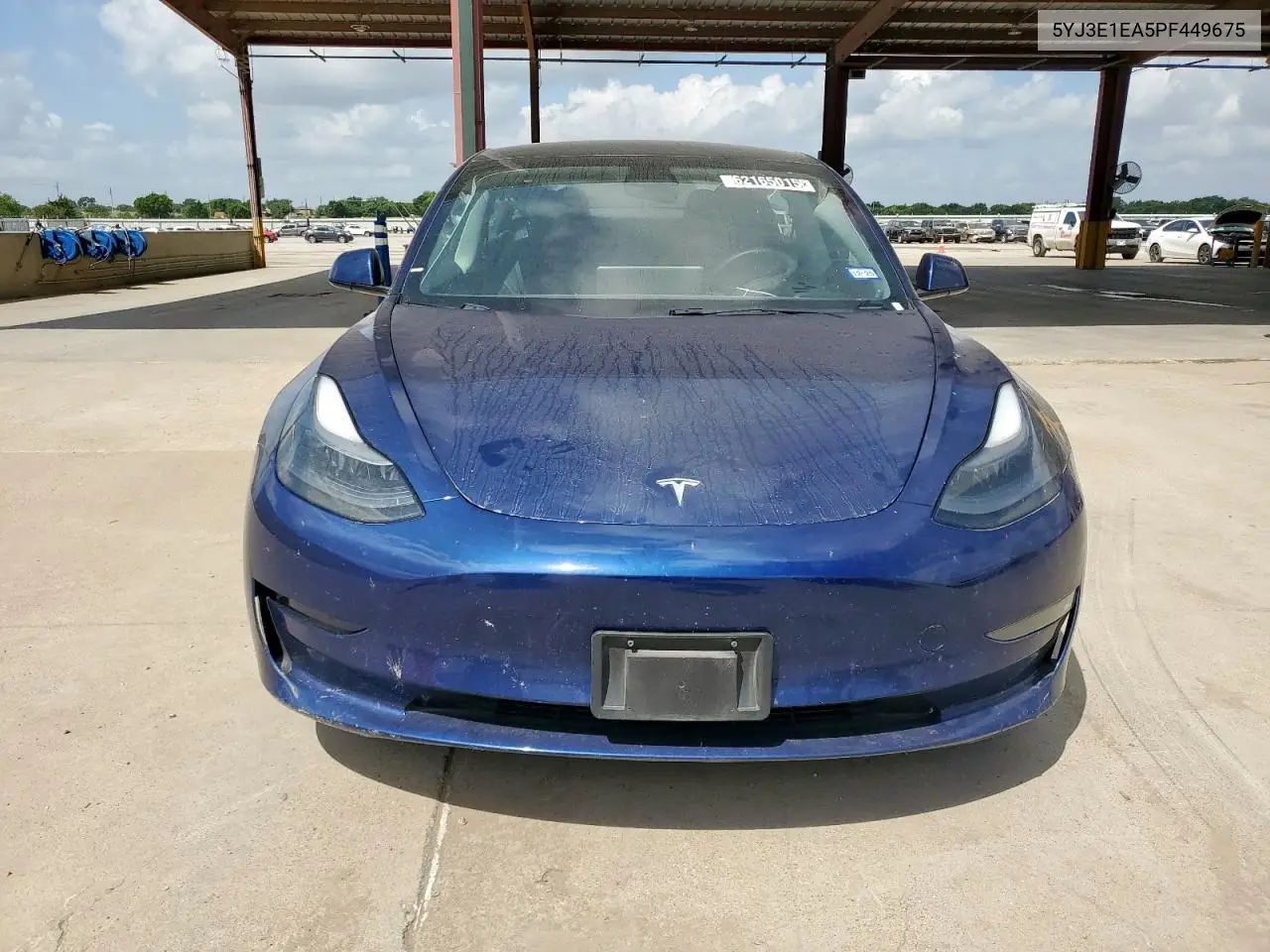 2023 Tesla Model 3 VIN: 5YJ3E1EA5PF449675 Lot: 62165015