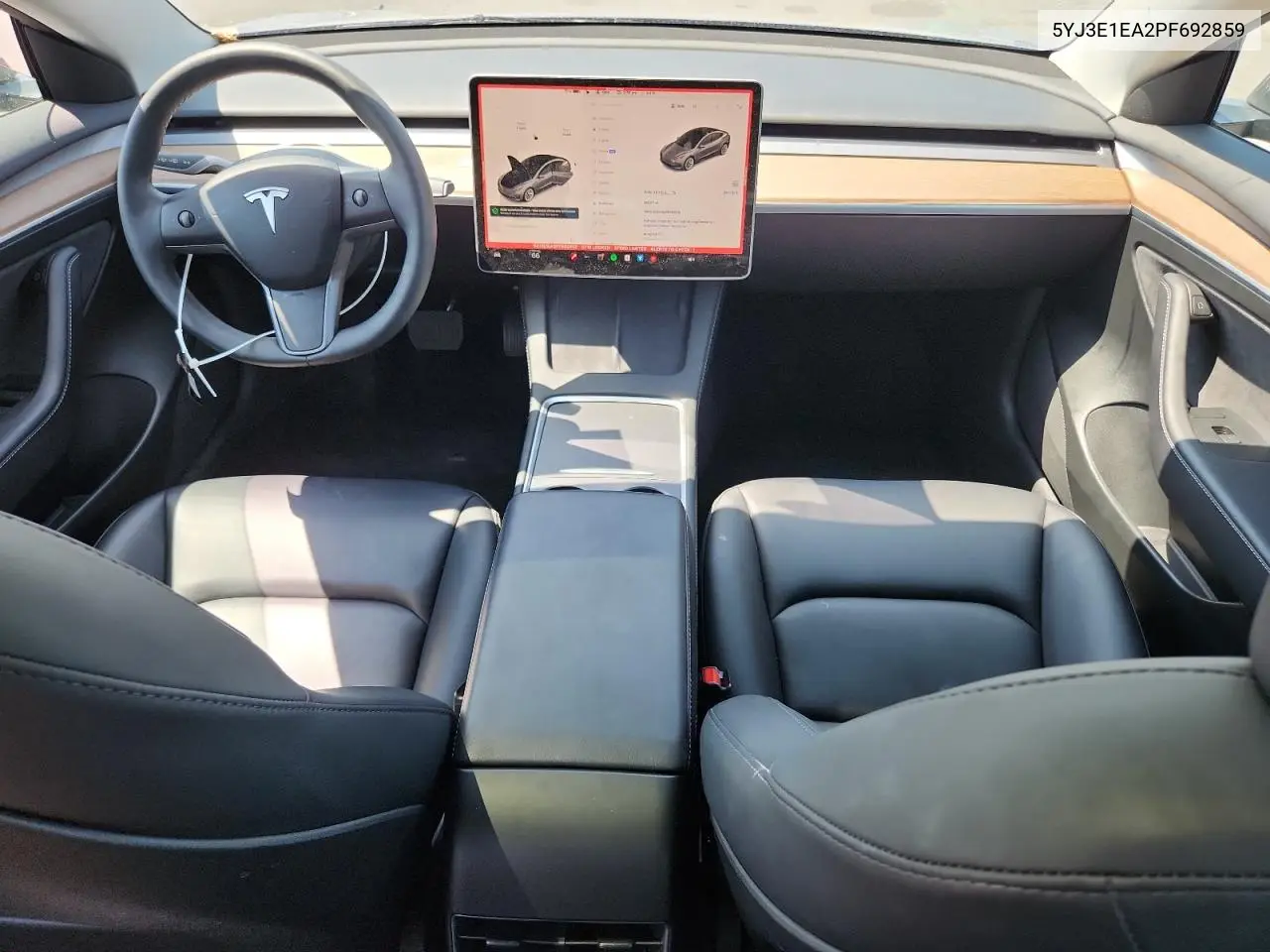 2023 Tesla Model 3 VIN: 5YJ3E1EA2PF692859 Lot: 62235525