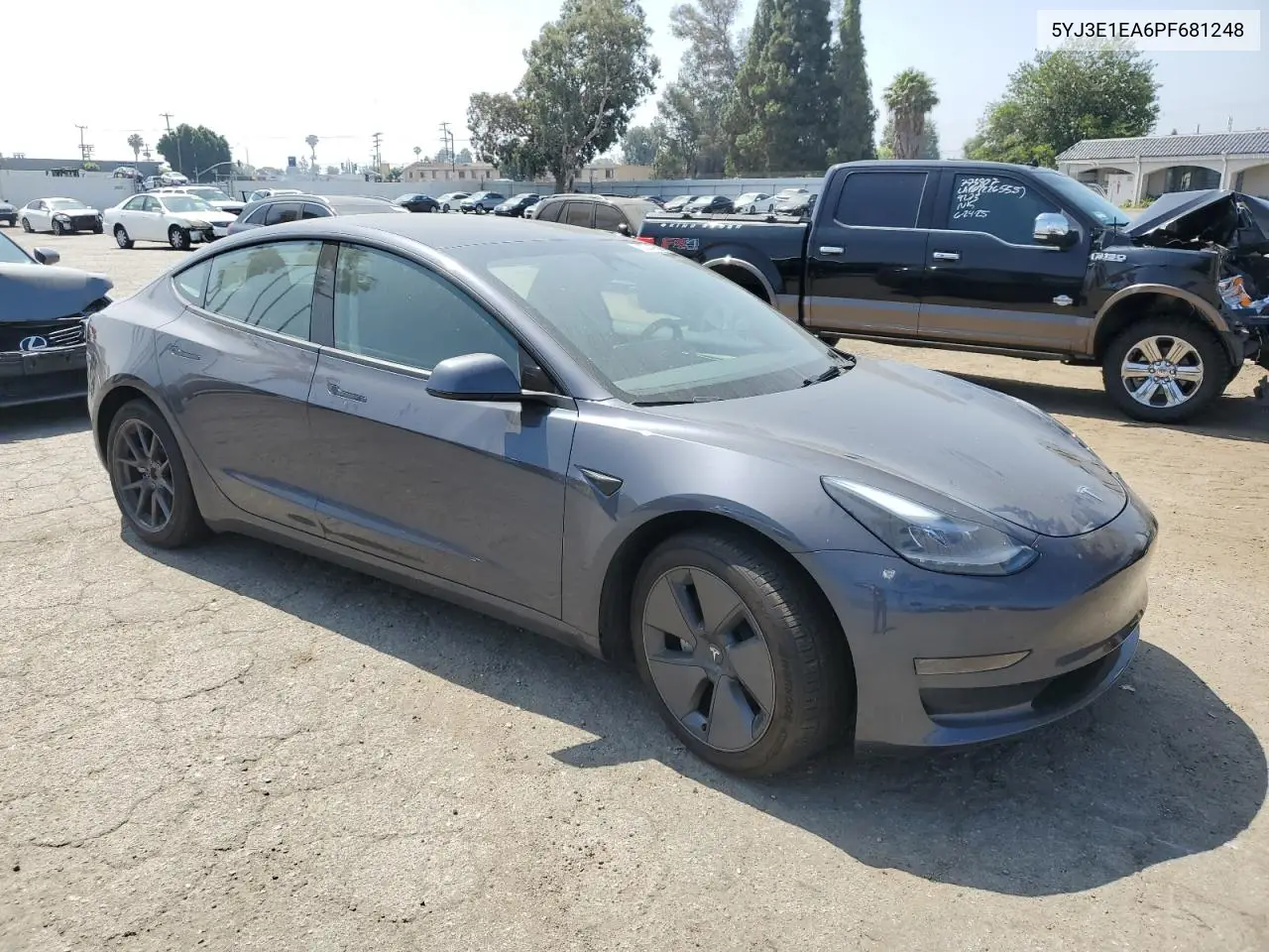 2023 Tesla Model 3 VIN: 5YJ3E1EA6PF681248 Lot: 62254935