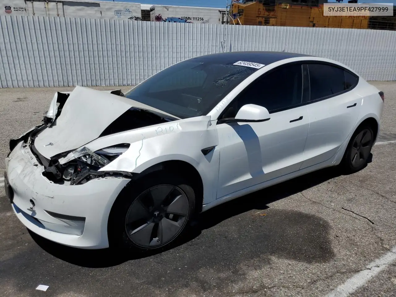 2023 Tesla Model 3 VIN: 5YJ3E1EA9PF427999 Lot: 62459545