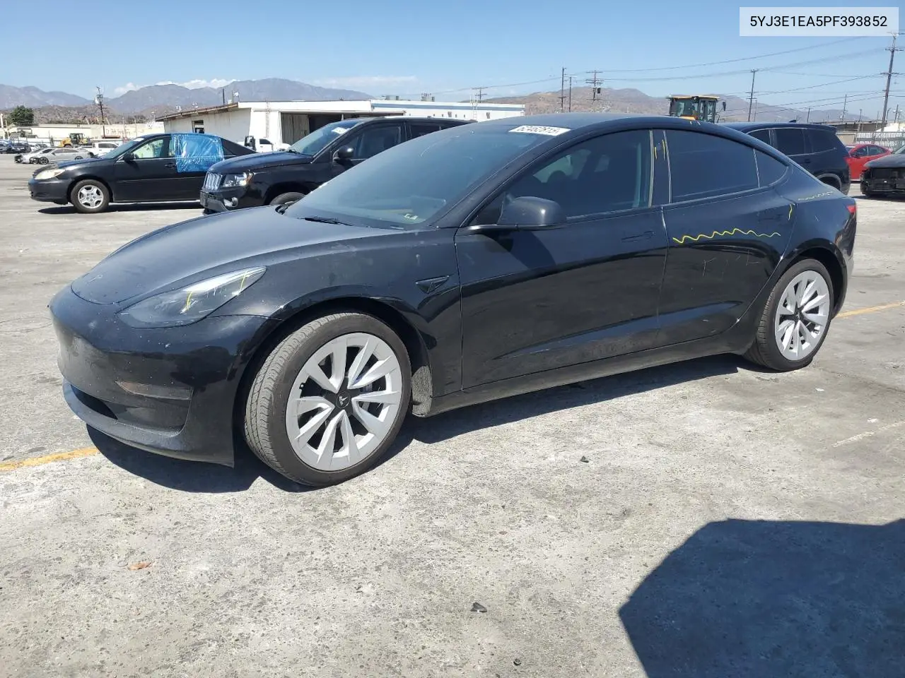 2023 Tesla Model 3 VIN: 5YJ3E1EA5PF393852 Lot: 62462815