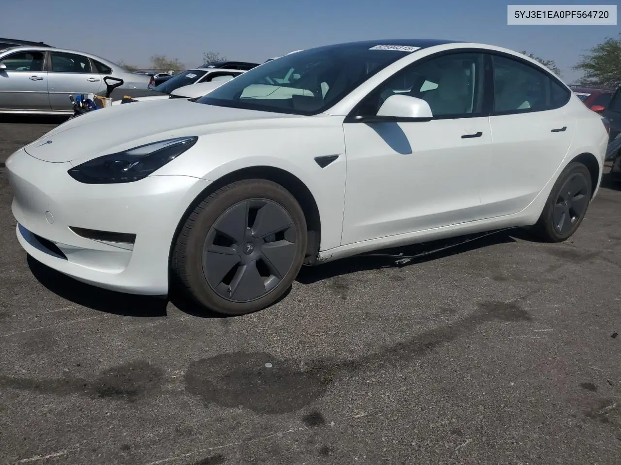 2023 Tesla Model 3 VIN: 5YJ3E1EA0PF564720 Lot: 62594315