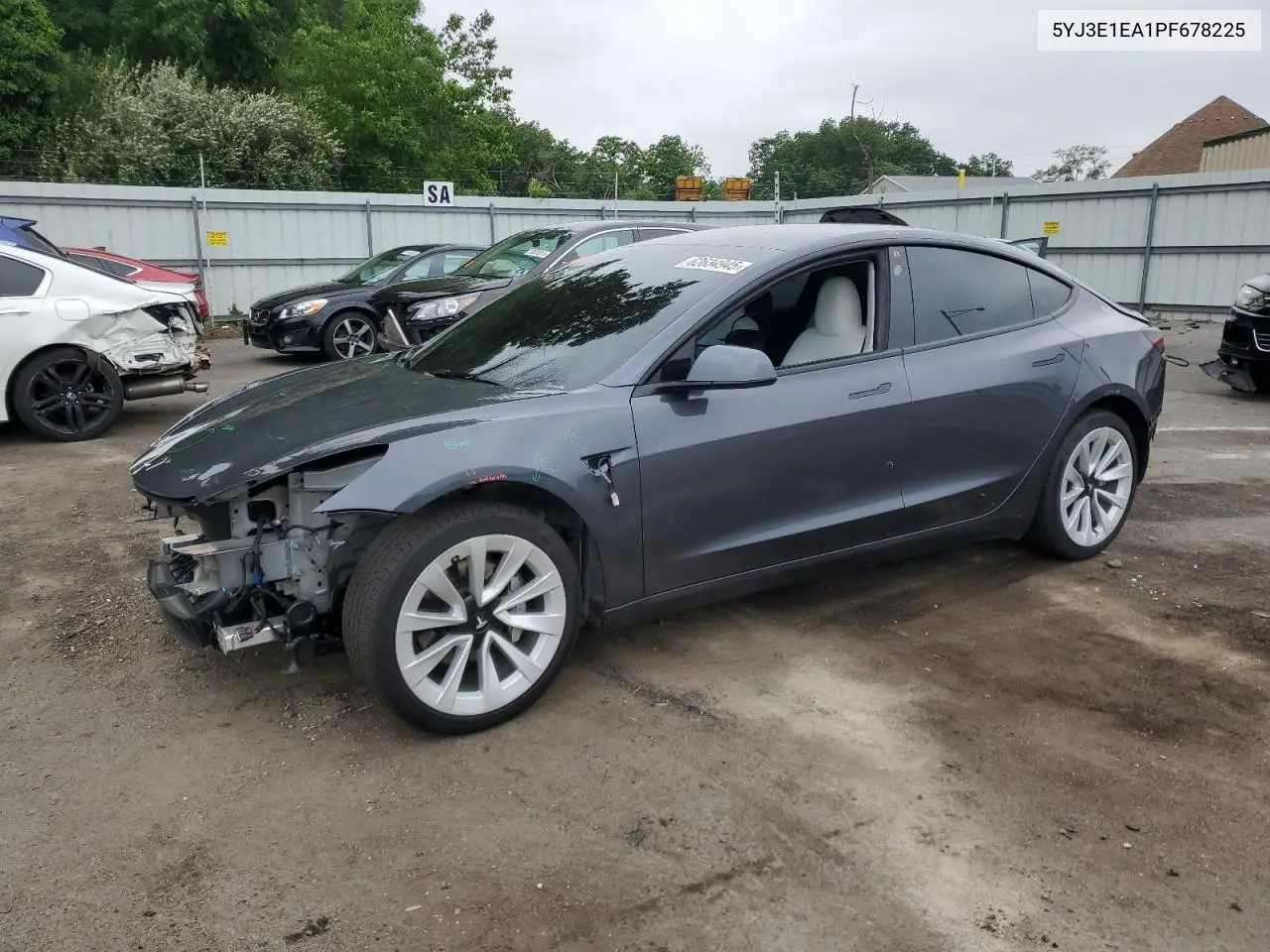 2023 Tesla Model 3 VIN: 5YJ3E1EA1PF678225 Lot: 62634945