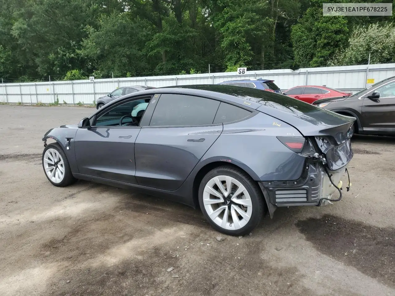 2023 Tesla Model 3 VIN: 5YJ3E1EA1PF678225 Lot: 62634945